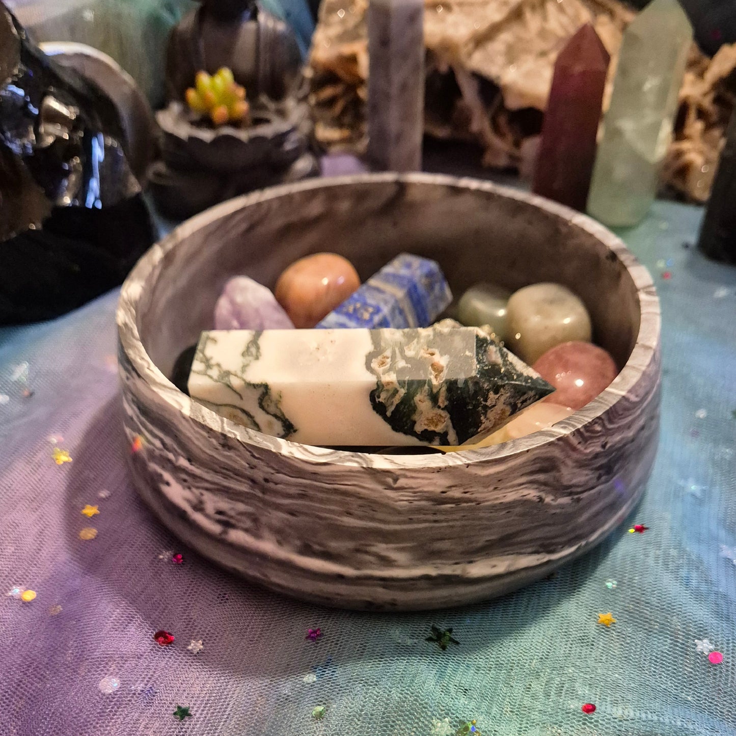 Obsidian Whisper Bowl