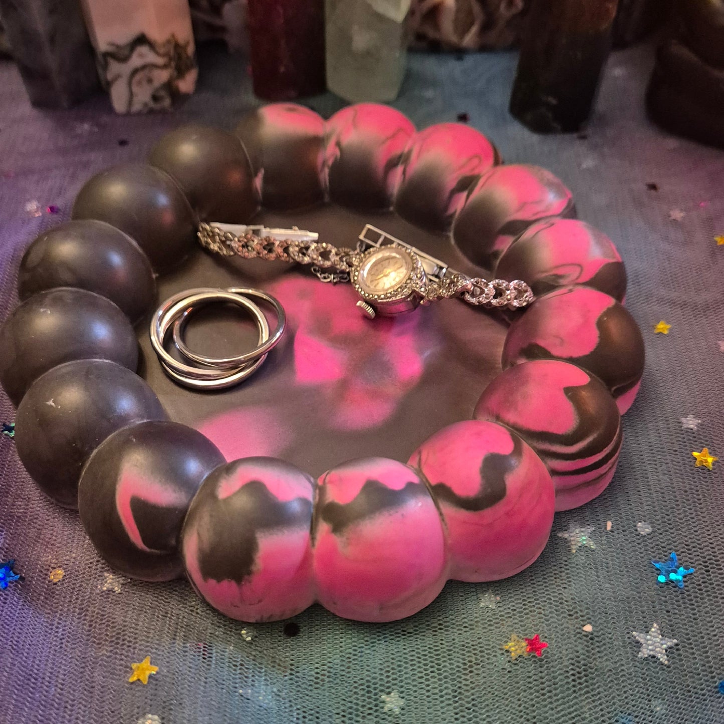 Neon Noir Bubble Tray