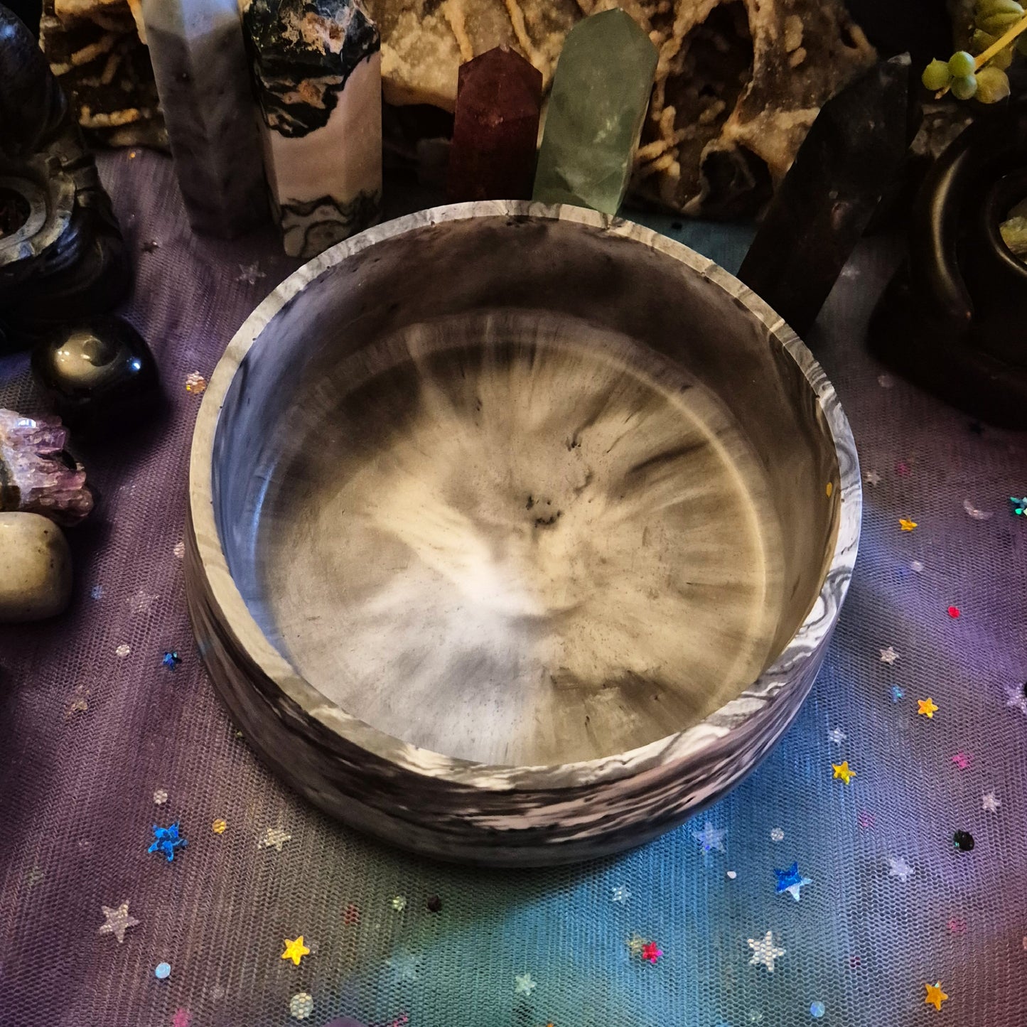 Obsidian Whisper Bowl