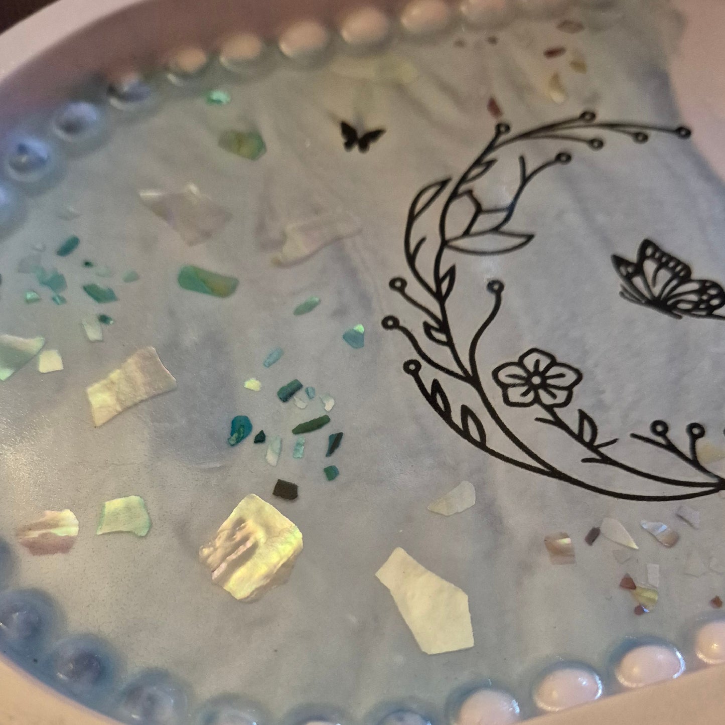 The Equinox Crescent Oval Tray