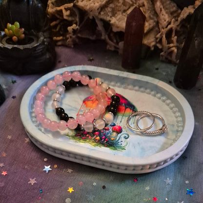 Sporefall Oval Tray