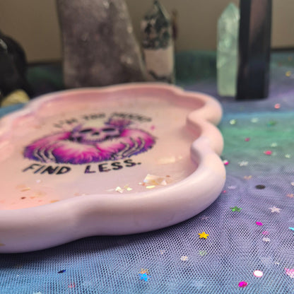 Pink Skull Tray