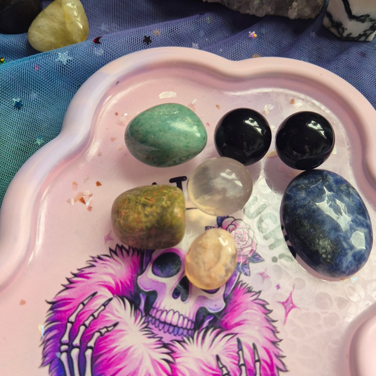 Pink Skull Tray