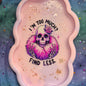 Pink Skull Tray