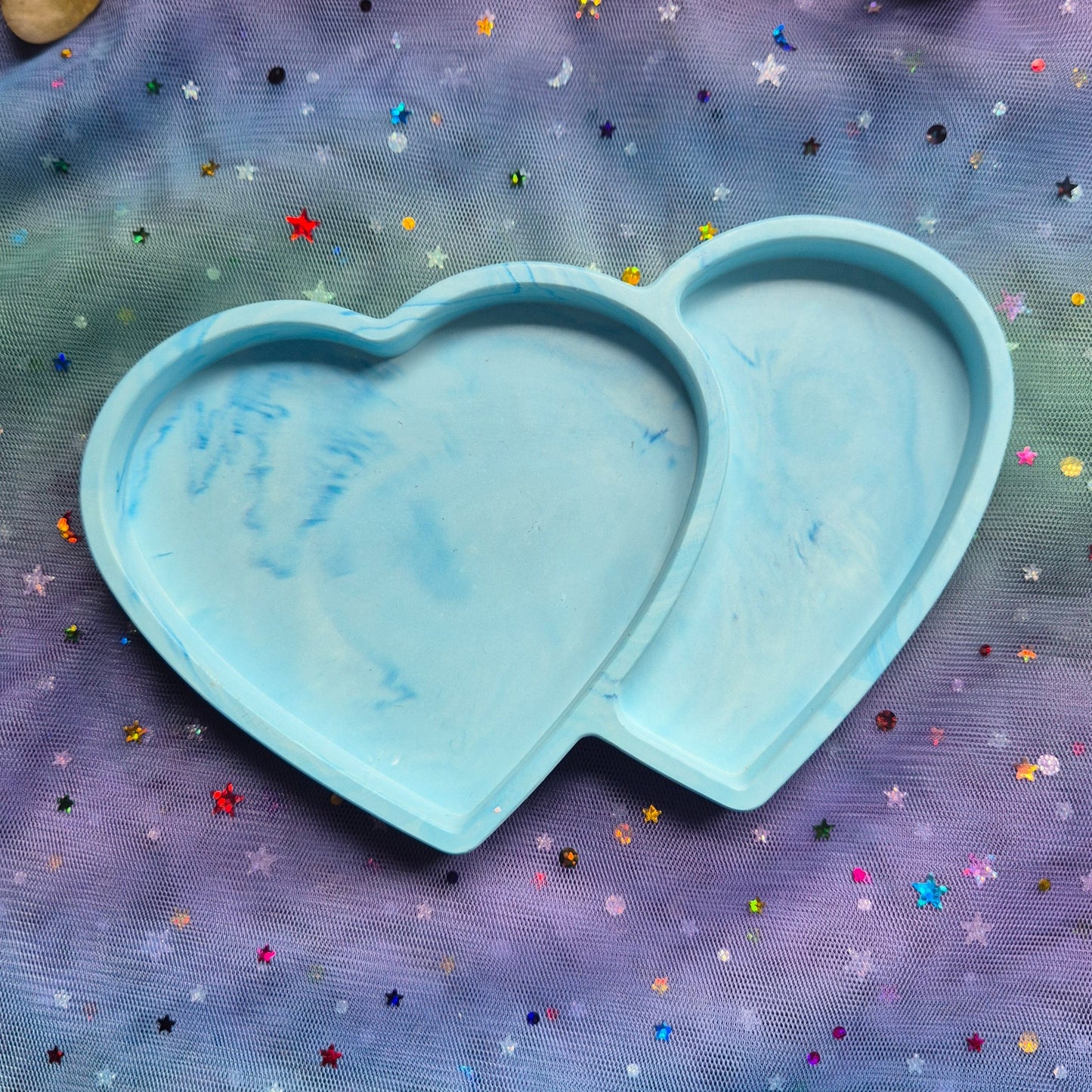 Double Heart Tray