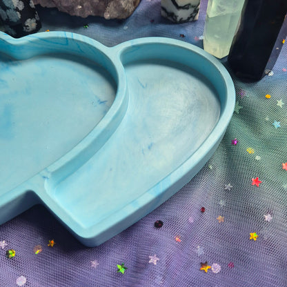 Double Heart Tray