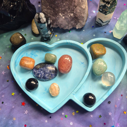 Double Heart Tray