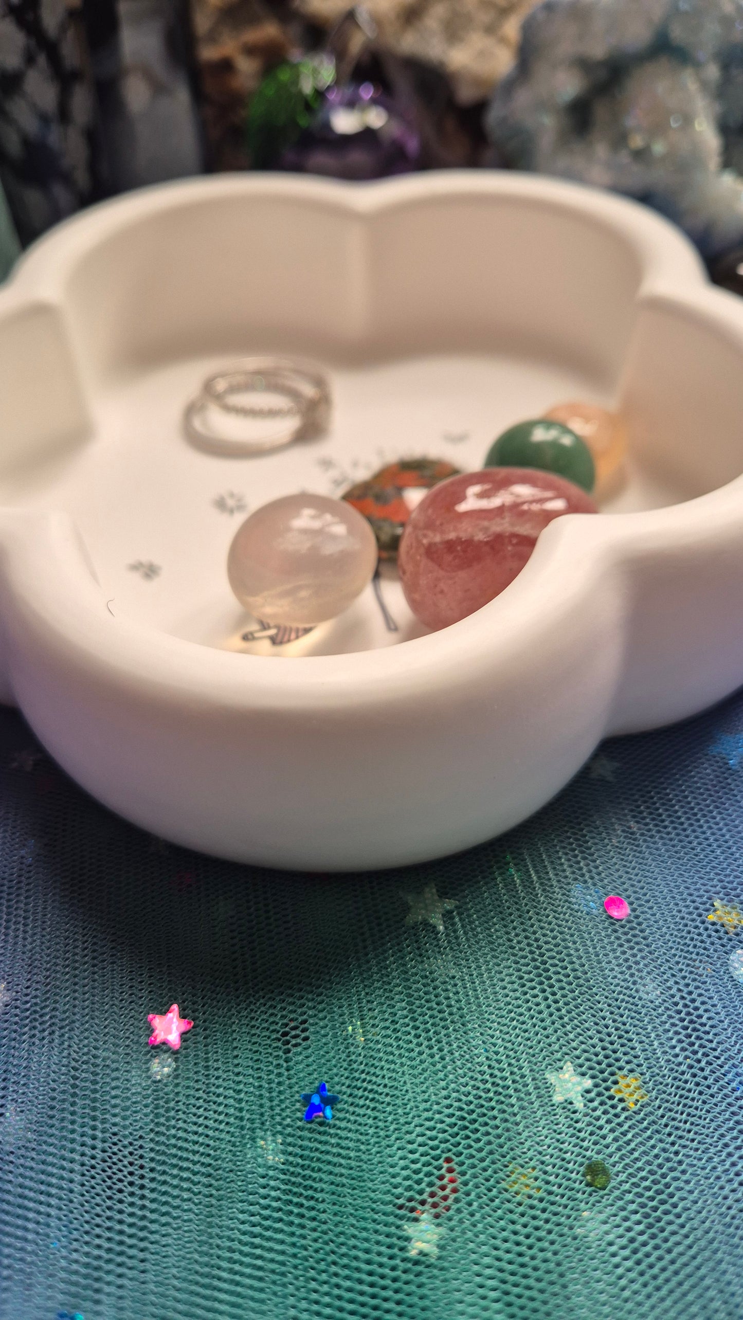 Dandelion Drift Trinket Dish