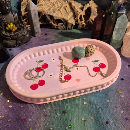 Berry Sweet Heart & Blossom Tray