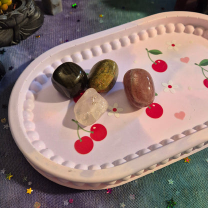 Berry Sweet Heart & Blossom Tray